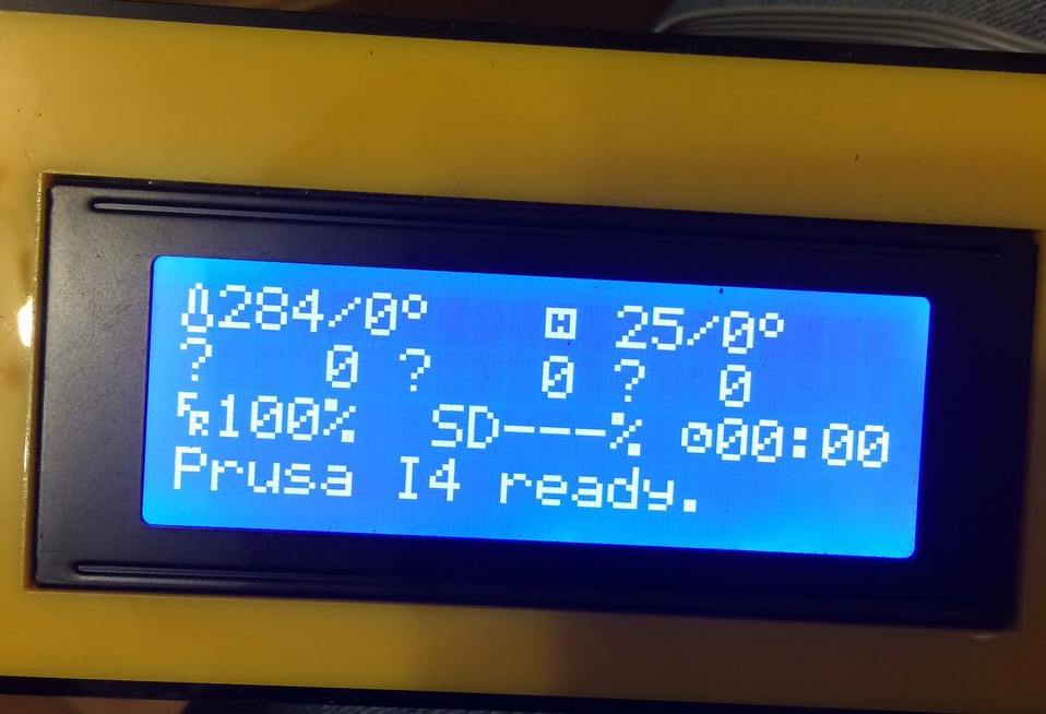 Сгоревший порт термодатчика Prusa i4 всегда показывает 284 градуса